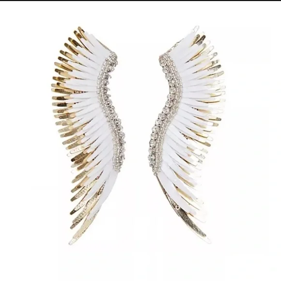 Mignonne Gavigan White Gold Madeline Earrings - Picture 5 of 7